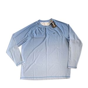 Men's Blue Rash Guard